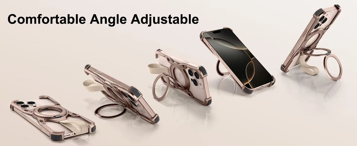 Premium Apple iPhone Case Camera Lens & Screen Protection, Ultra Thin Shockproof Magnetic Full All Around Protection Cover