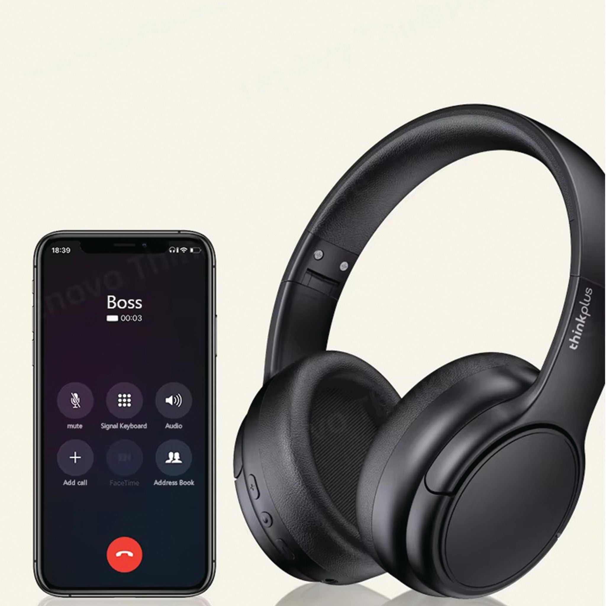High Quality Wireless Gaming Headphones for iPhone – Bluetooth 5.3 Dual Mode Headset with Mic, Foldable Over-Ear Design