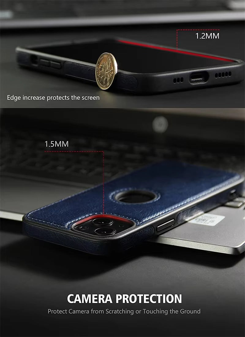Premium Apple iPhone Case Camera Protection, Ultra Thin Shockproof Magnetic Full All Around Protection Cover Case for iPhone