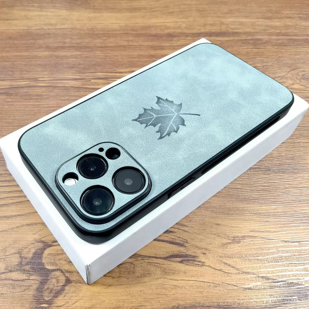 Premium Leather Retro iPhone Case – Comfortable Grip, Full Cover Protection, Stylish & Durable Design | Case for iPhone