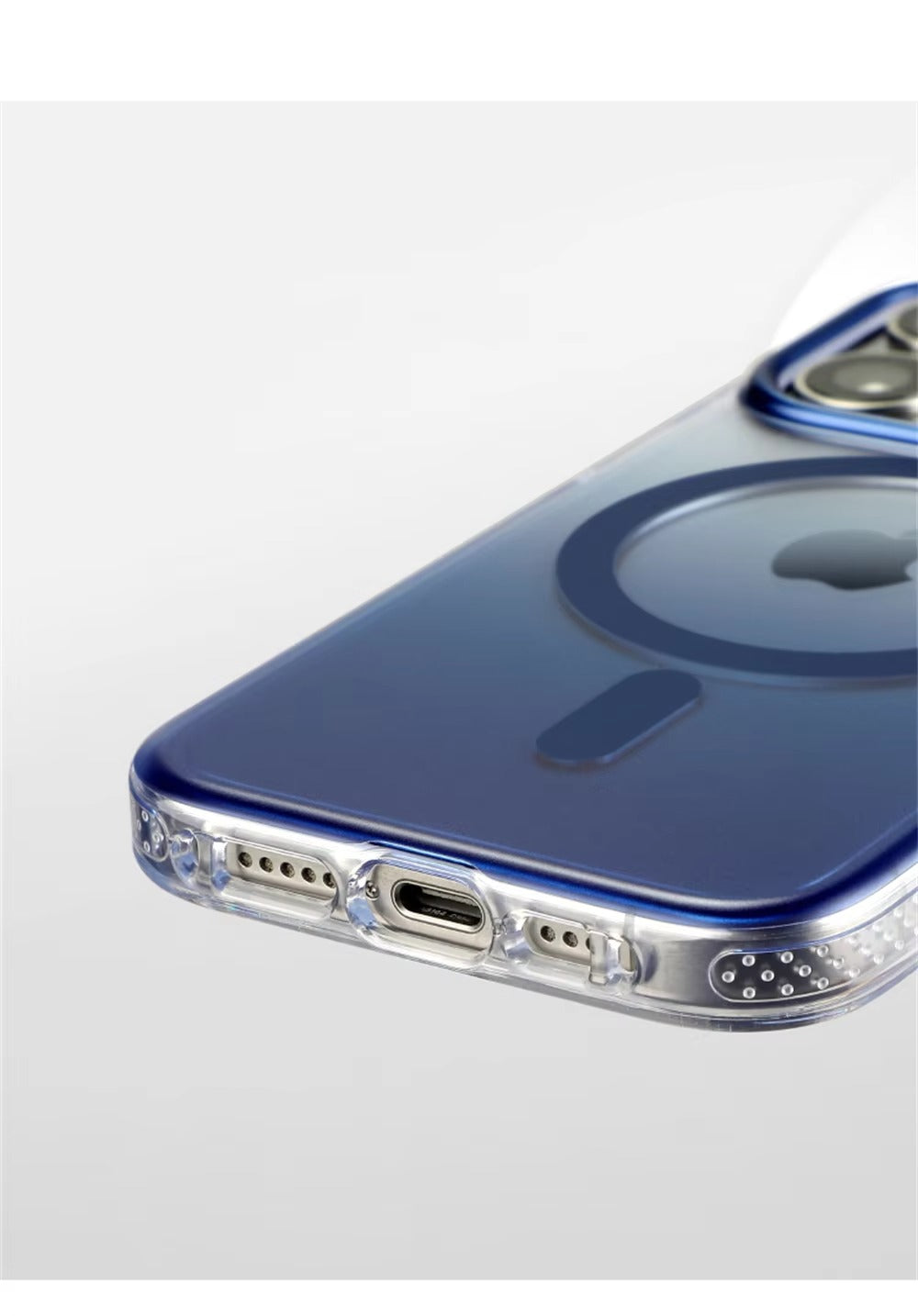 Premium Bumper MagSafe iPhone Case Wireless Charging, Transparent Durable Cover for Strong Protection | Case for iPhone