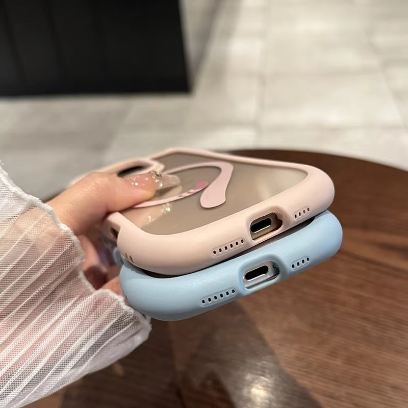 Premium Apple iPhone Case MagSafe Compatible, Camera Lens & Screen Protection, Cover with Cute Cat Ear Bumper Design