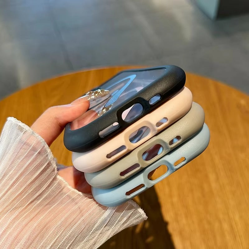 Premium Apple iPhone Case MagSafe Compatible, Camera Lens & Screen Protection, Cover with Cute Cat Ear Bumper Design