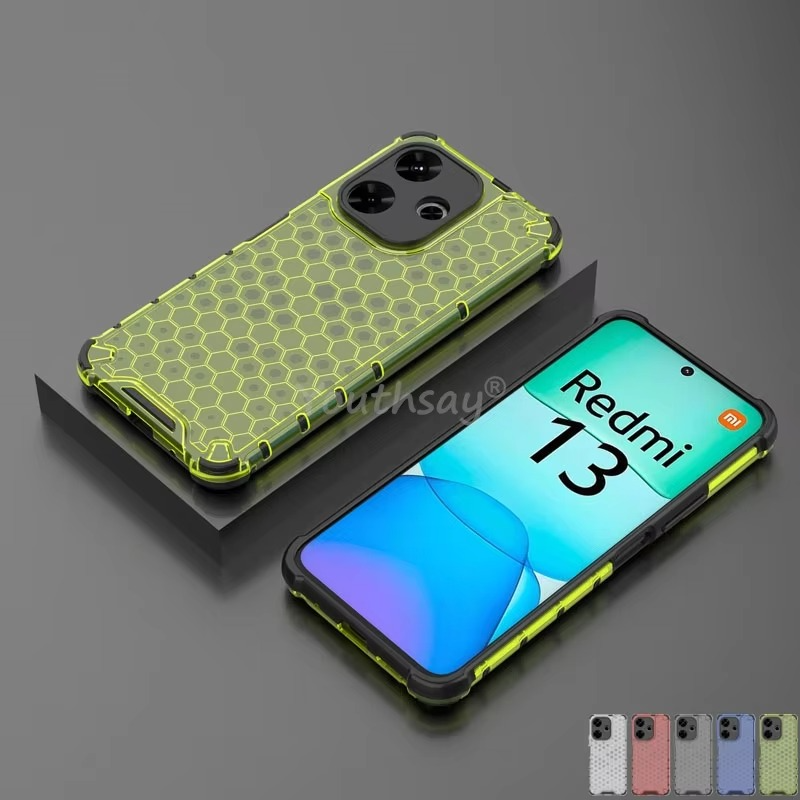 Robust Apple iPhone Case, MagSafe Compatible, Camera Lens and Screen Protection, Ultra Thin, Shockproof, Magnetic, Full All Around Protection, Honeycomb Armor Clear Cover