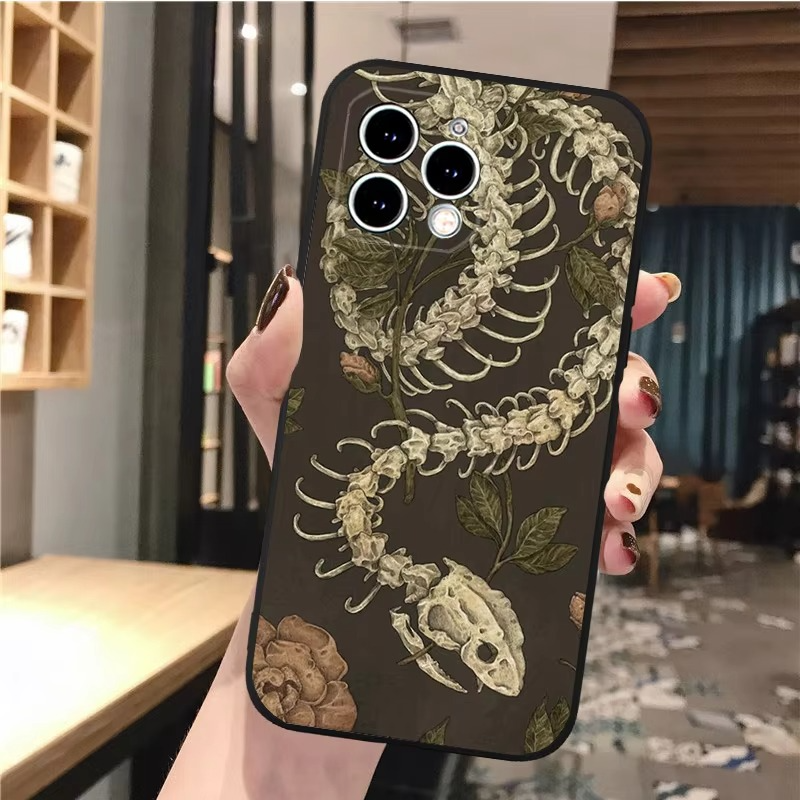 Luxury Apple iPhone Case, MagSafe Compatible, Camera Lens and Screen Protection, Ultra Thin, Shockproof, Magnetic, Full All Around Protection, Snake Pattern Soft Cover