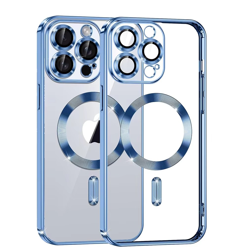 Luxury Desert Gold MagSafe iPhone Case - Magnetic Wireless Charging, Electroplated Bumper, Durable Cover | Case for iPhone