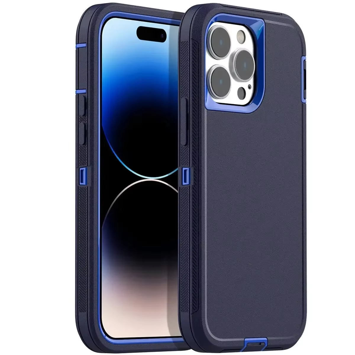 Robust Apple iPhone Case, MagSafe Compatible, Camera Lens and Screen Protection, Ultra Thin, Shockproof, Magnetic, Full All Around Protection, 3-in-1 Dustproof Armor Cover