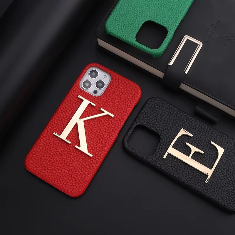 Premium Apple iPhone Case, MagSafe Compatible, Camera Lens and Screen Protection, Ultra Thin, Shockproof, Magnetic, Full All Around Protection, Genuine Leather Name Cover