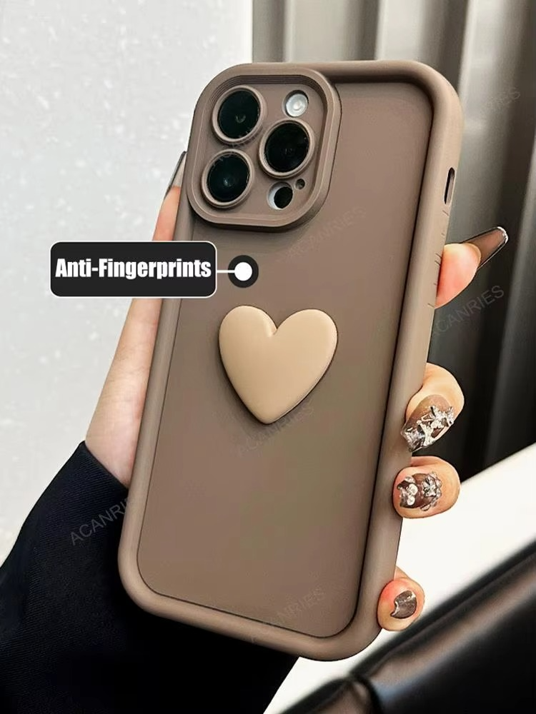 Premium Apple iPhone Case, MagSafe Compatible, Camera Lens and Screen Protection, Ultra Thin, Shockproof, Magnetic, Full All Around Protection, DIY Name Heart Soft Cover