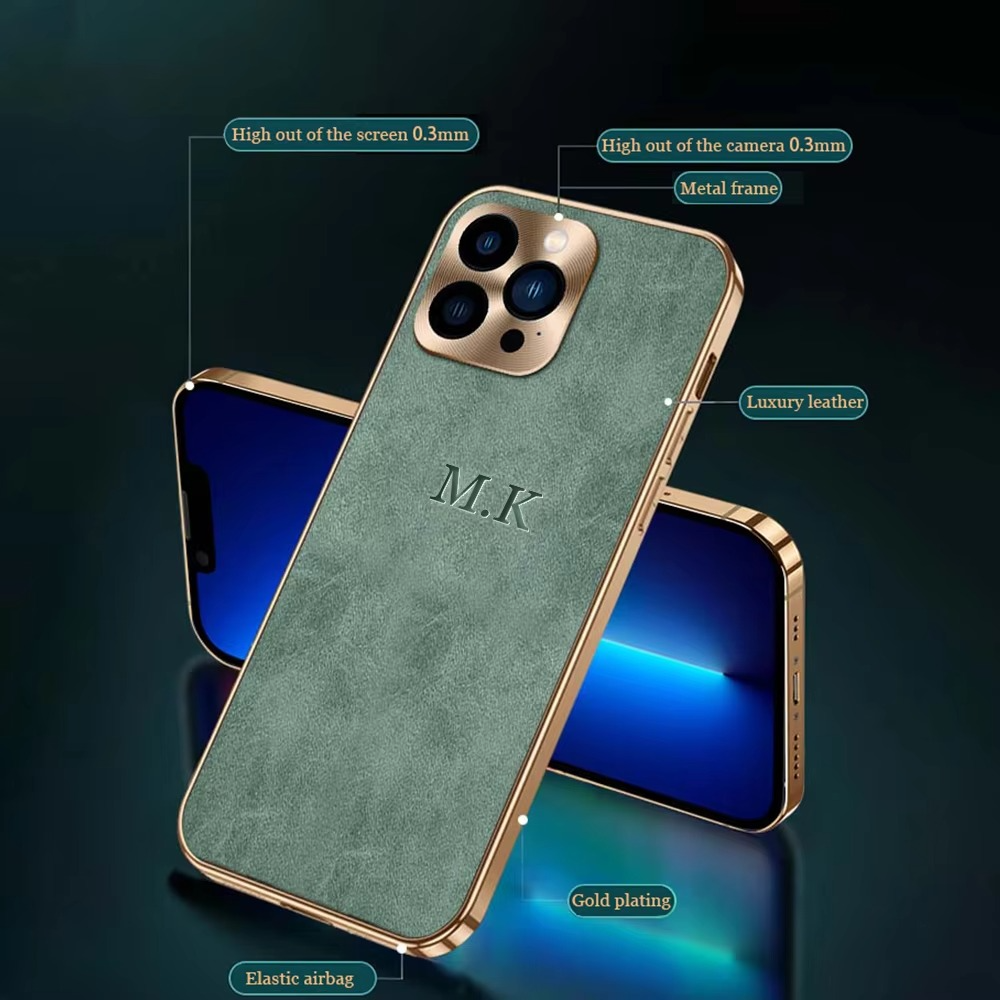 Premium Apple iPhone Case,MagSafe Compatible, Ultra Thin, Shockproof,Magnetic,Camera Lens and Screen Protection, Personalized