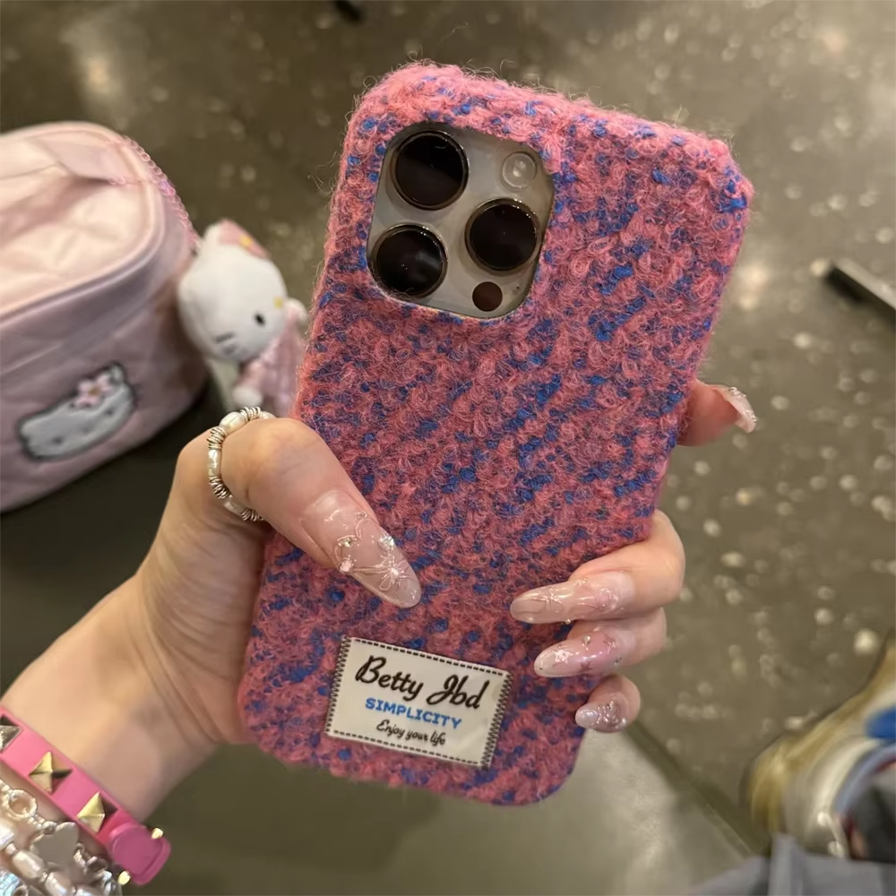 Luxury Apple iPhone Case, MagSafe Compatible, Camera Lens and Screen Protection, Ultra Thin, Shockproof, Magnetic, Full All Around Protection, Velvet Fabric Soft Cover