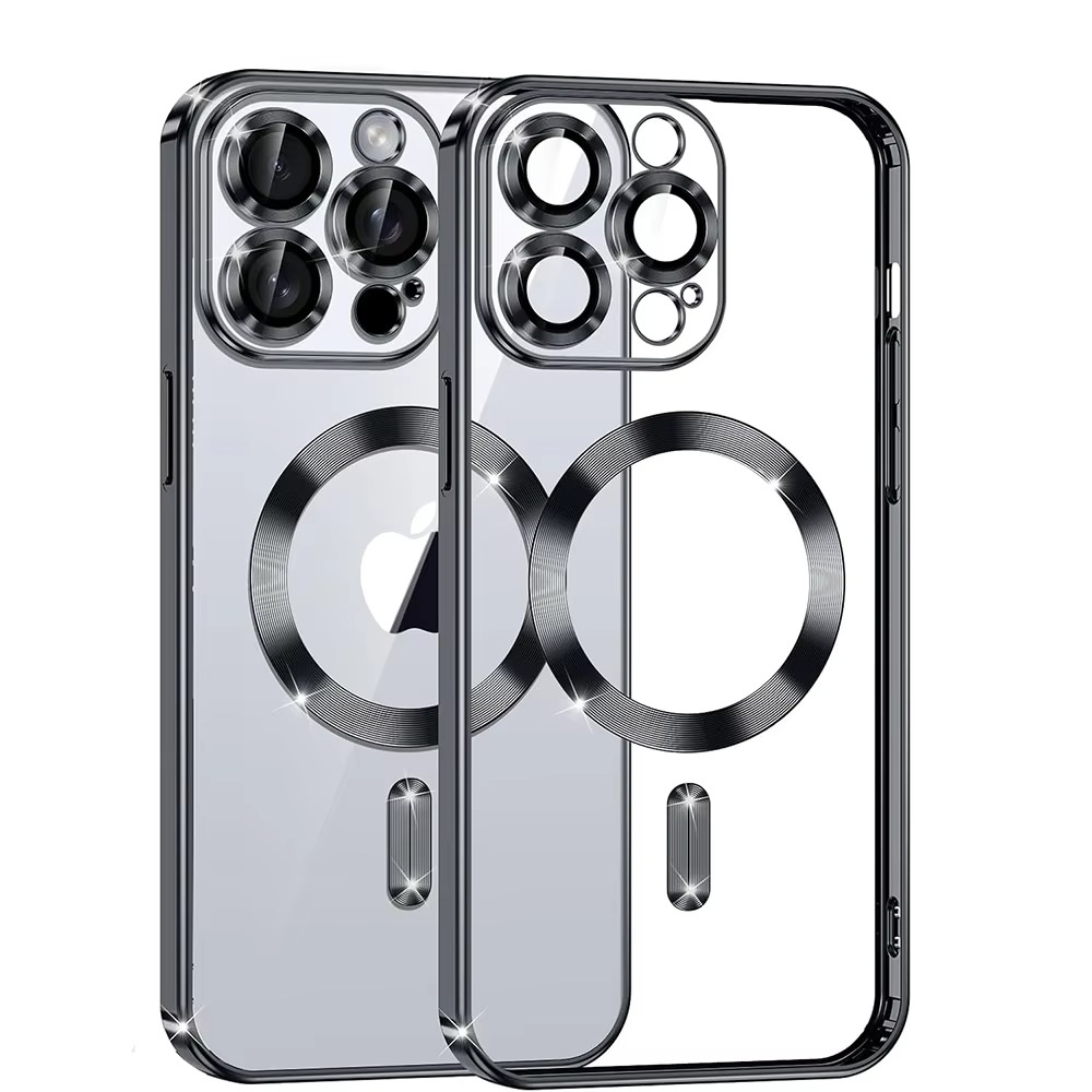 Luxury Desert Gold MagSafe iPhone Case - Magnetic Wireless Charging, Electroplated Bumper, Durable Cover | Case for iPhone