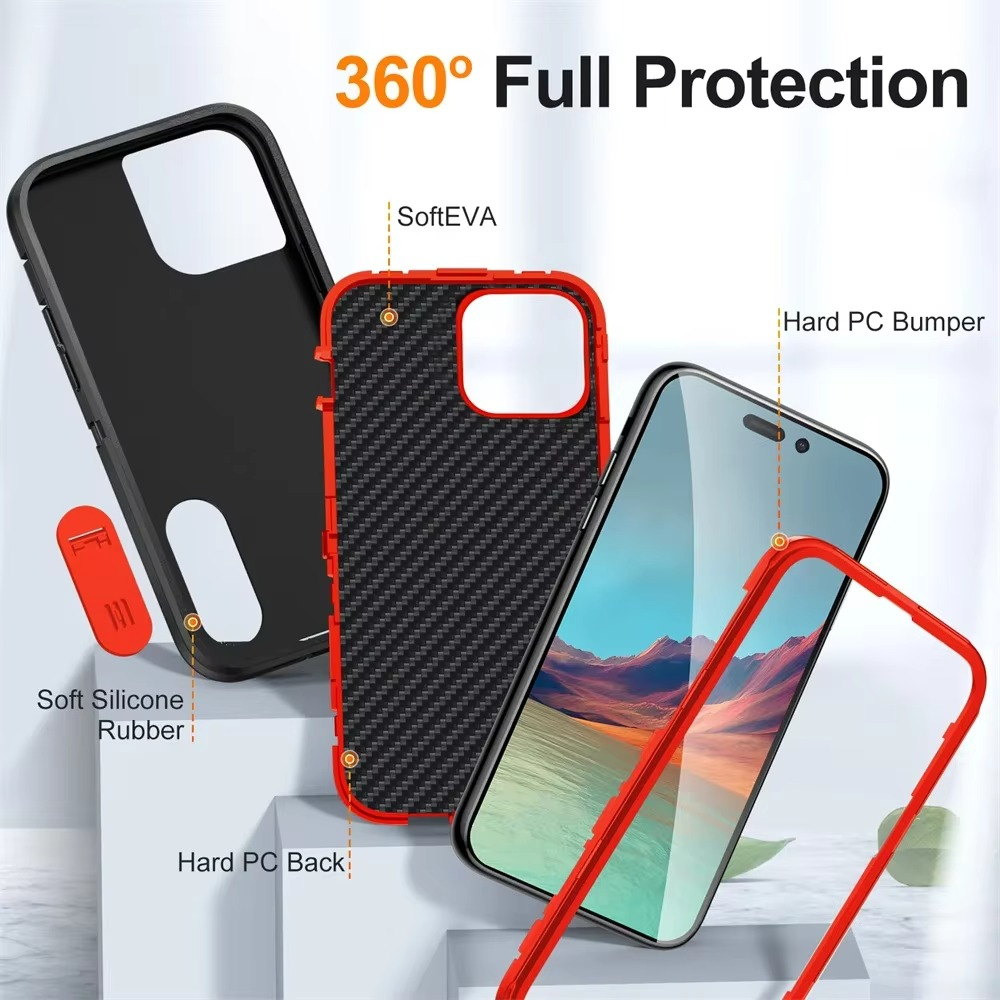 Luxury Apple iPhone Case, MagSafe Compatible, Camera Lens and Screen Protection, Ultra Thin, Shockproof, Magnetic, Full All Around Protection, Dustproof Armor Stand Cover