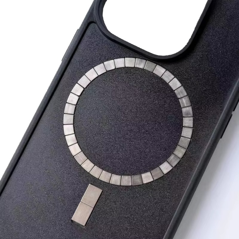 Premium Apple iPhone Case, MagSafe Compatible, Camera Lens and Screen Protection, Ultra Thin, Shockproof, Magnetic, Full All Around Protection, Eco Vegan Magnetic Cover