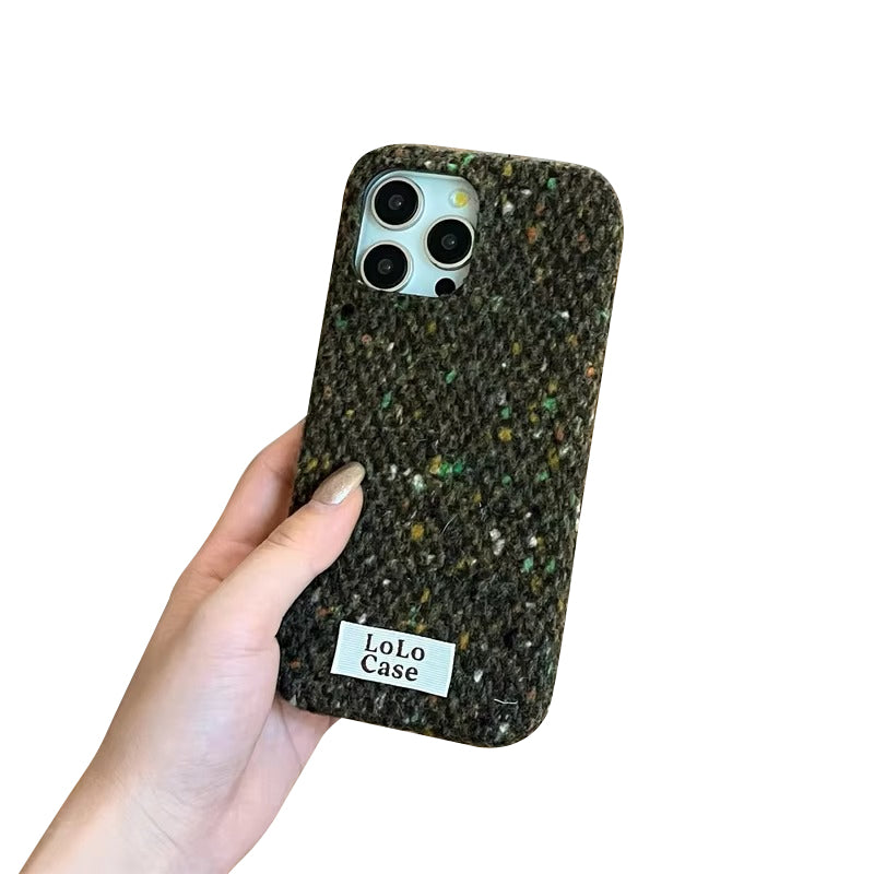 Luxury Apple iPhone Case, MagSafe Compatible, Camera Lens and Screen Protection, Ultra Thin, Shockproof, Magnetic, Full All Around Protection, Velvet Fabric Soft Cover