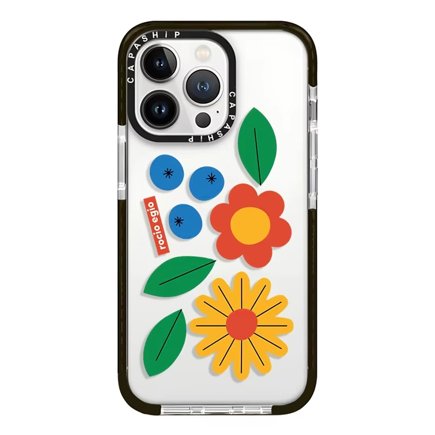 Premium Apple iPhone Case, MagSafe Compatible, Camera Lens and Screen Protection, Ultra Thin, Shockproof, Magnetic, Full All Around Protection, Chessboard Floral Soft Cover