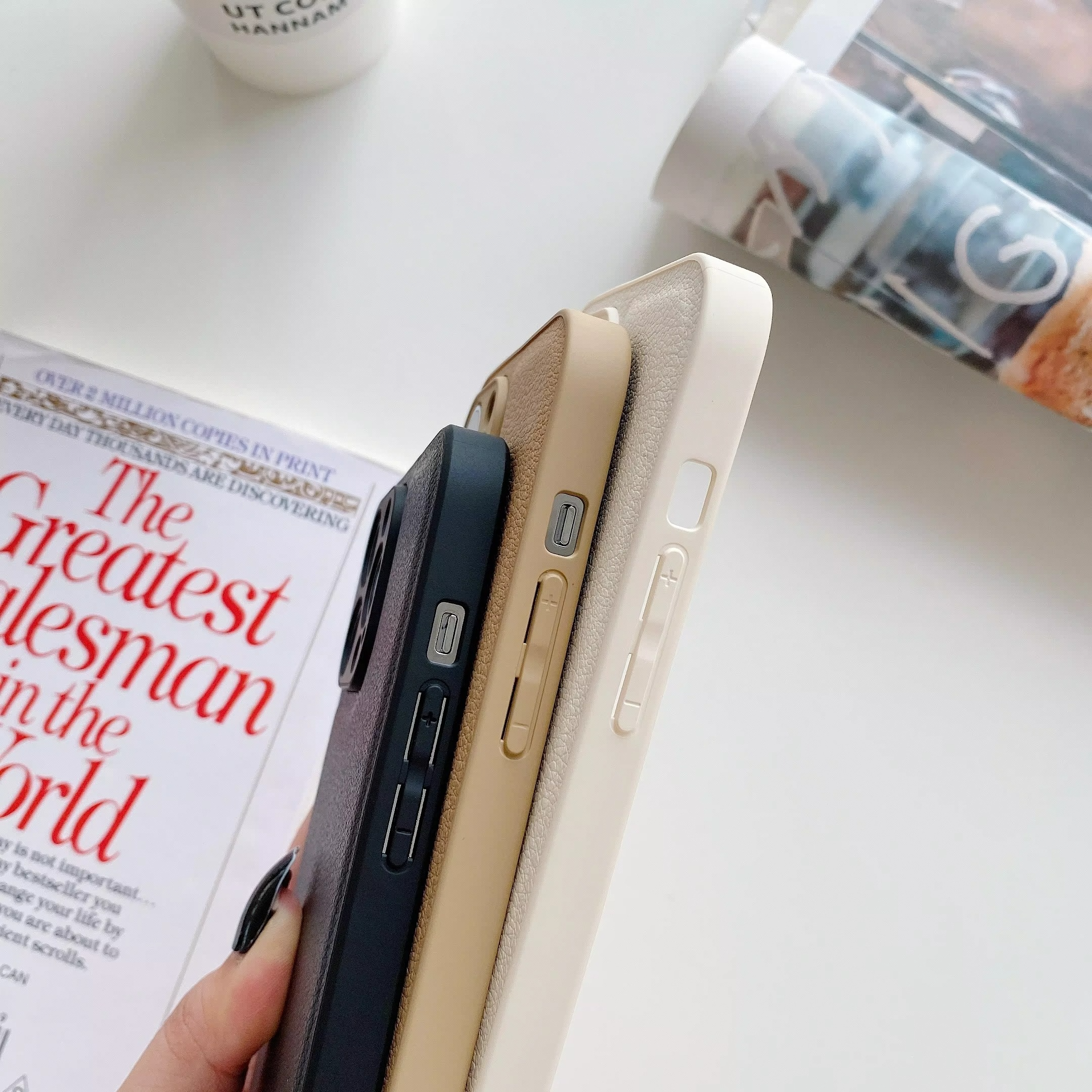 Luxury Apple iPhone Case, MagSafe Compatible, Camera Lens and Screen Protection, Ultra Thin, Shockproof, Magnetic, Full All