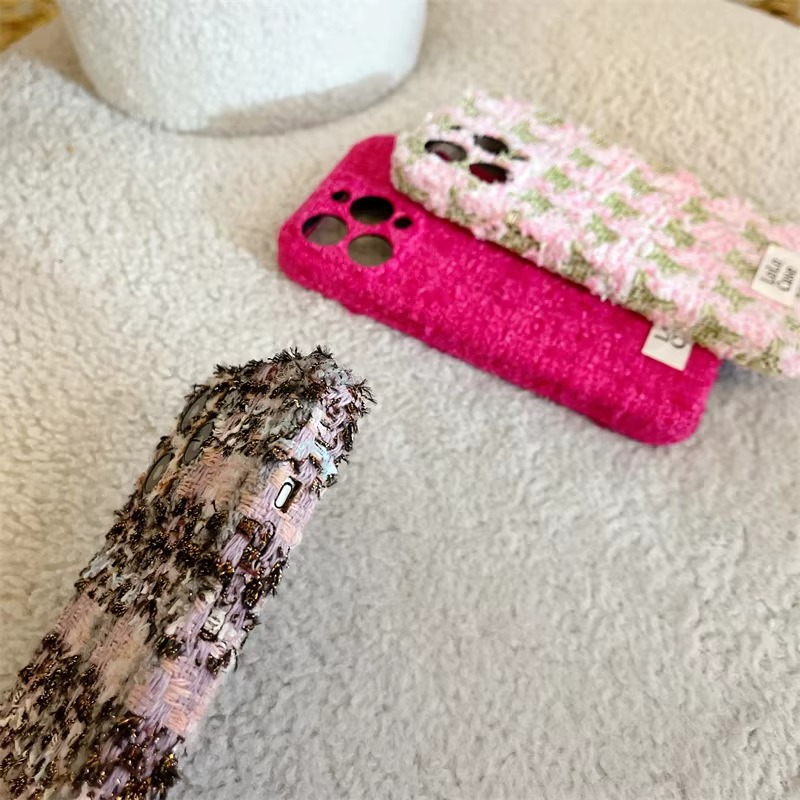 Luxury Apple iPhone Case, MagSafe Compatible, Camera Lens and Screen Protection, Ultra Thin, Shockproof, Magnetic, Full All Around Protection, Velvet Fabric Soft Cover