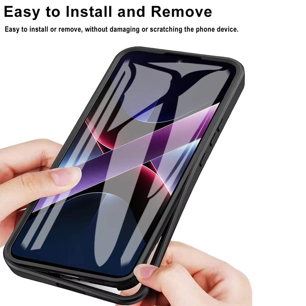 Robust Apple iPhone Case, MagSafe Compatible, Camera Lens and Screen Protection, Ultra Thin, Shockproof, Magnetic, Full All Around Protection, 360 Clear Rugged Shield Cover