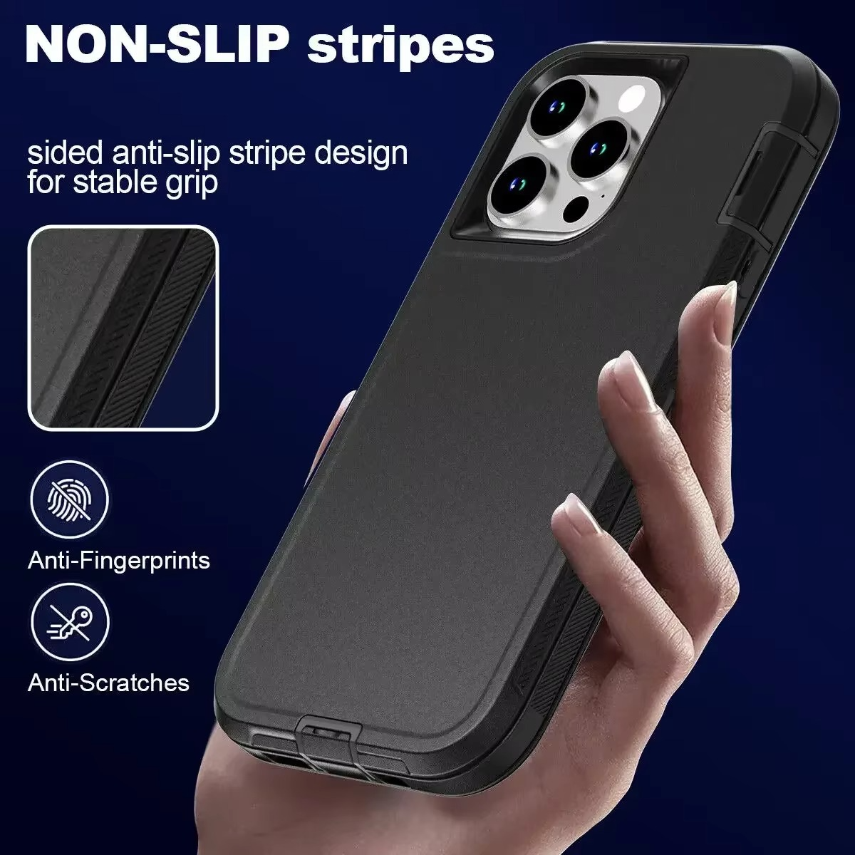 Robust Apple iPhone Case, MagSafe Compatible, Camera Lens and Screen Protection, Ultra Thin, Shockproof, Magnetic, Full All Around Protection, 3-in-1 Dustproof Armor Cover