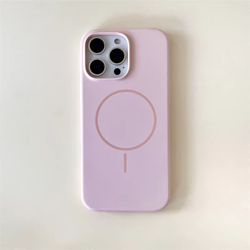 Luxury Apple iPhone Case, MagSafe Compatible, Camera Lens and Screen Protection, Ultra Thin, Shockproof, Magnetic, Full All Around Protection, Smooth Ring Silicone Cover