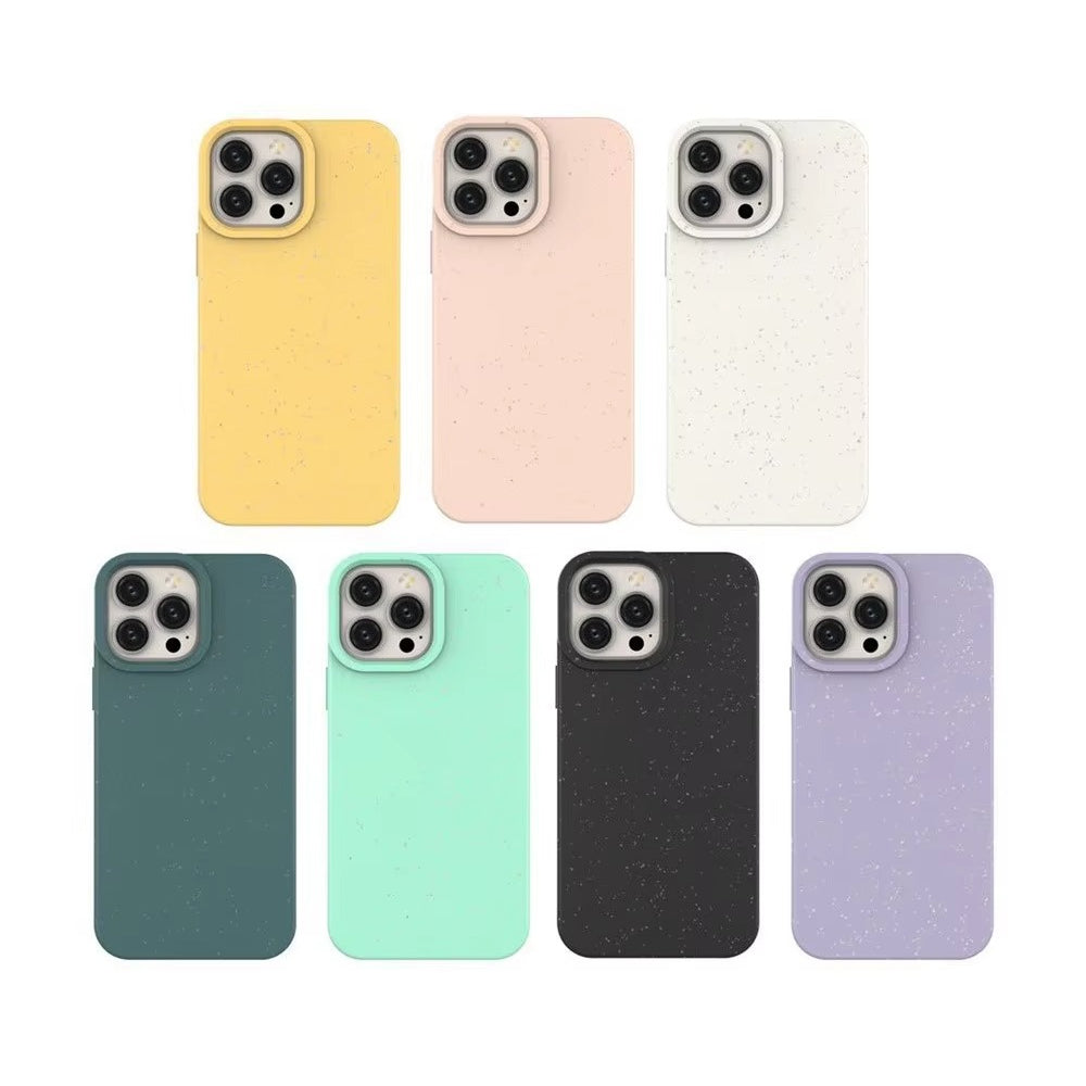 Premium Apple iPhone Case, MagSafe Compatible, Camera Lens and Screen Protection, Ultra Thin, Shockproof, Magnetic, Full All Around Protection, Biodegradable Wheat Straw Cover