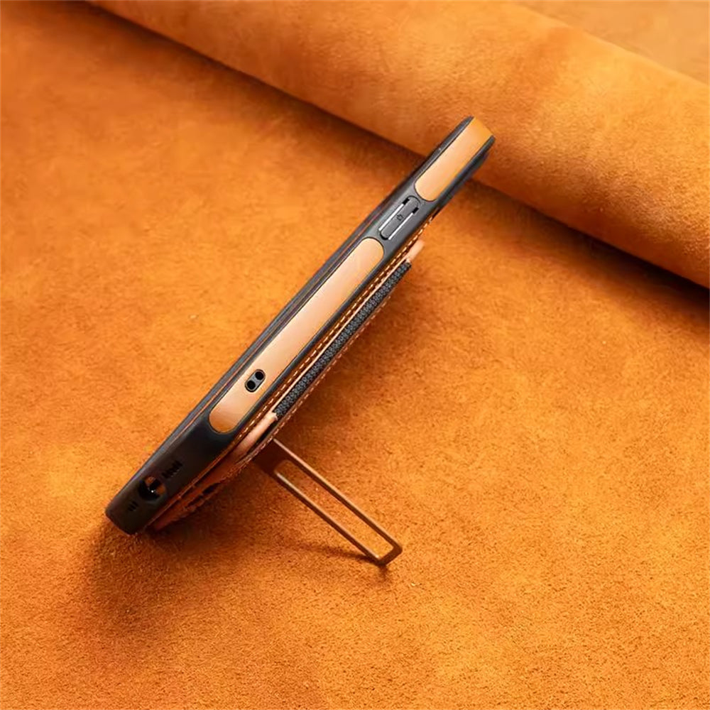 Luxury Detachable Wallet Leather iPhone Case – Magnetic Card Slot, Shockproof Protection, Hollow Logo Back Cover, Premium Design for iPhone Models