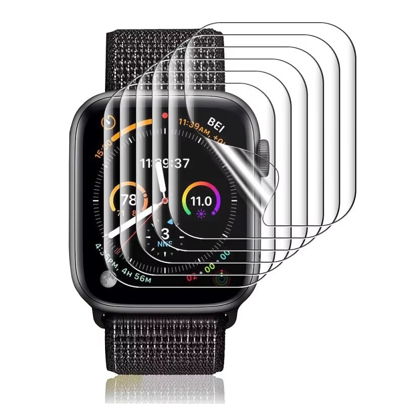 Premium HD Screen Protector for Apple Watch – Full Coverage Scratch-Resistant Film Guard, Easy Install Glass Shield for 40mm to 45mm Apple Smartwatch