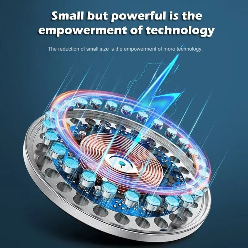 High-Speed 30W Magnetic Wireless Charger – MagSafe Fast Charging Pad with Type-C Cable for iPhone, Strong Adsorption, Case-Friendly, Signal Safe