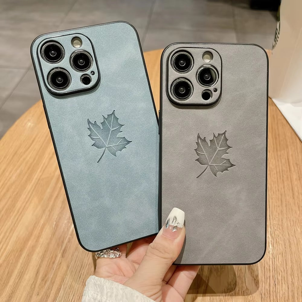 Premium Leather Retro iPhone Case – Comfortable Grip, Full Cover Protection, Stylish & Durable Design | Case for iPhone