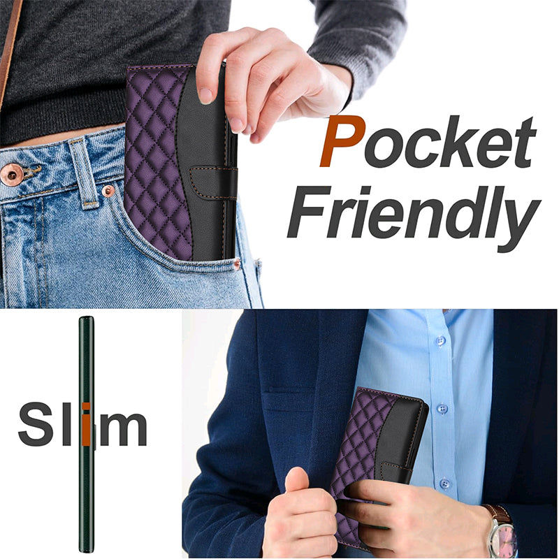 Luxury Quakeproof Flip Leather Wallet iPhone Case Premium Protection, Card Slot, Magnetic Closure, Stylish Design for iPhone