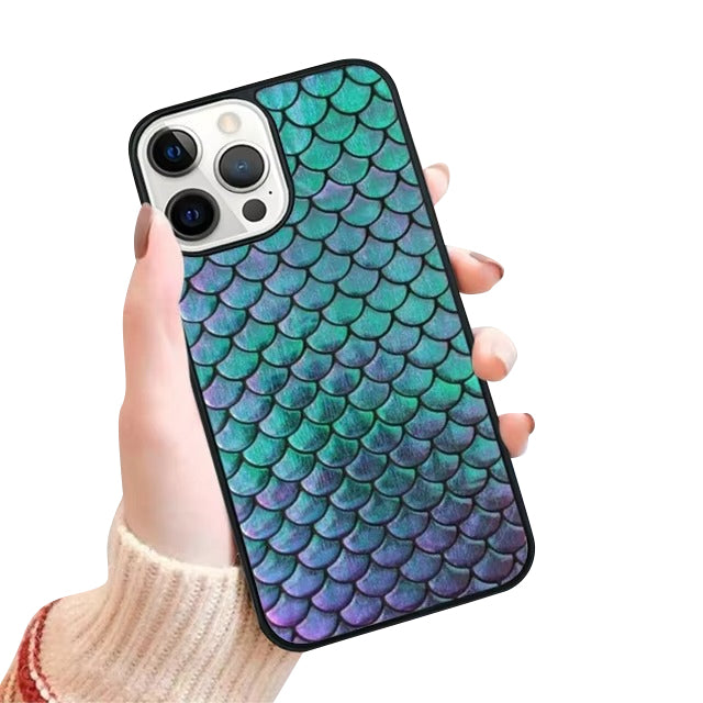 Luxury Apple iPhone Case, MagSafe Compatible, Camera Lens and Screen Protection, Ultra Thin, Shockproof, Magnetic, Full All Around Protection, Snake Skin Texture Cover