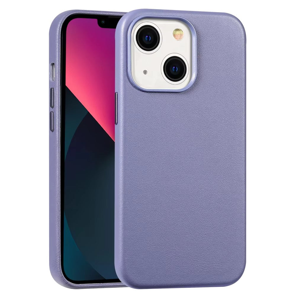 Premium Genuine Leather iPhone Case – 360° Full Protection, Luxury Armor Shell, Stylish & Durable Back Cover Case for iPhone