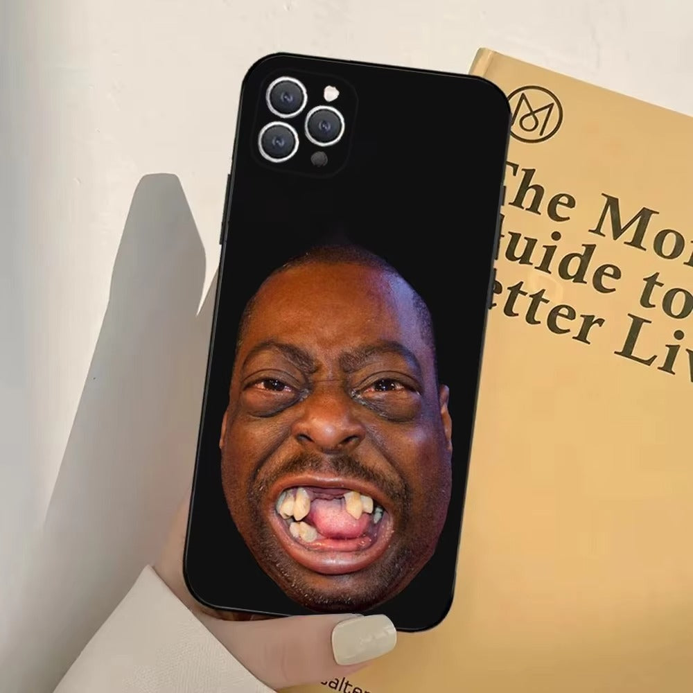 Premium Apple iPhone Case, MagSafe Compatible, Camera Lens and Screen Protection, Ultra Thin, Shockproof, Magnetic, Full All Around Protection, Funny Ugly Man Cover