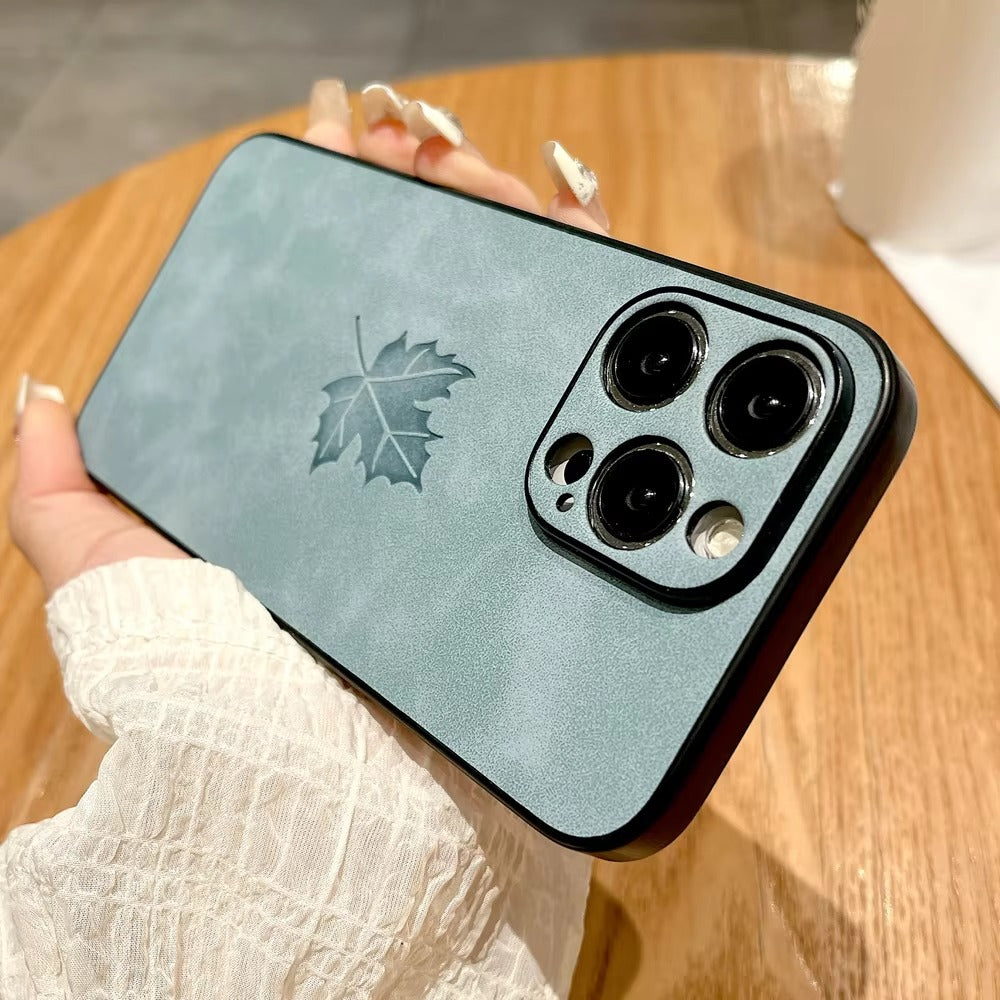 Premium Leather Retro iPhone Case – Comfortable Grip, Full Cover Protection, Stylish & Durable Design | Case for iPhone