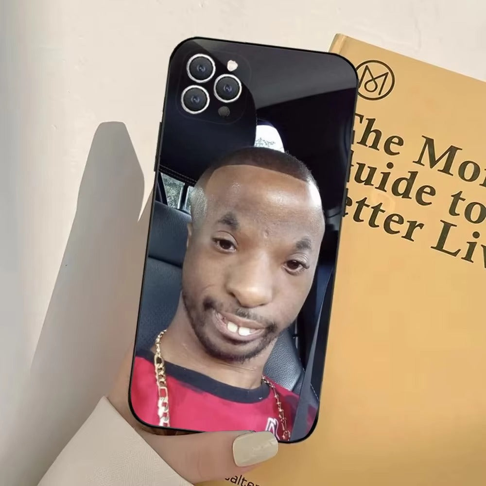 Premium Apple iPhone Case, MagSafe Compatible, Camera Lens and Screen Protection, Ultra Thin, Shockproof, Magnetic, Full All Around Protection, Funny Ugly Man Cover