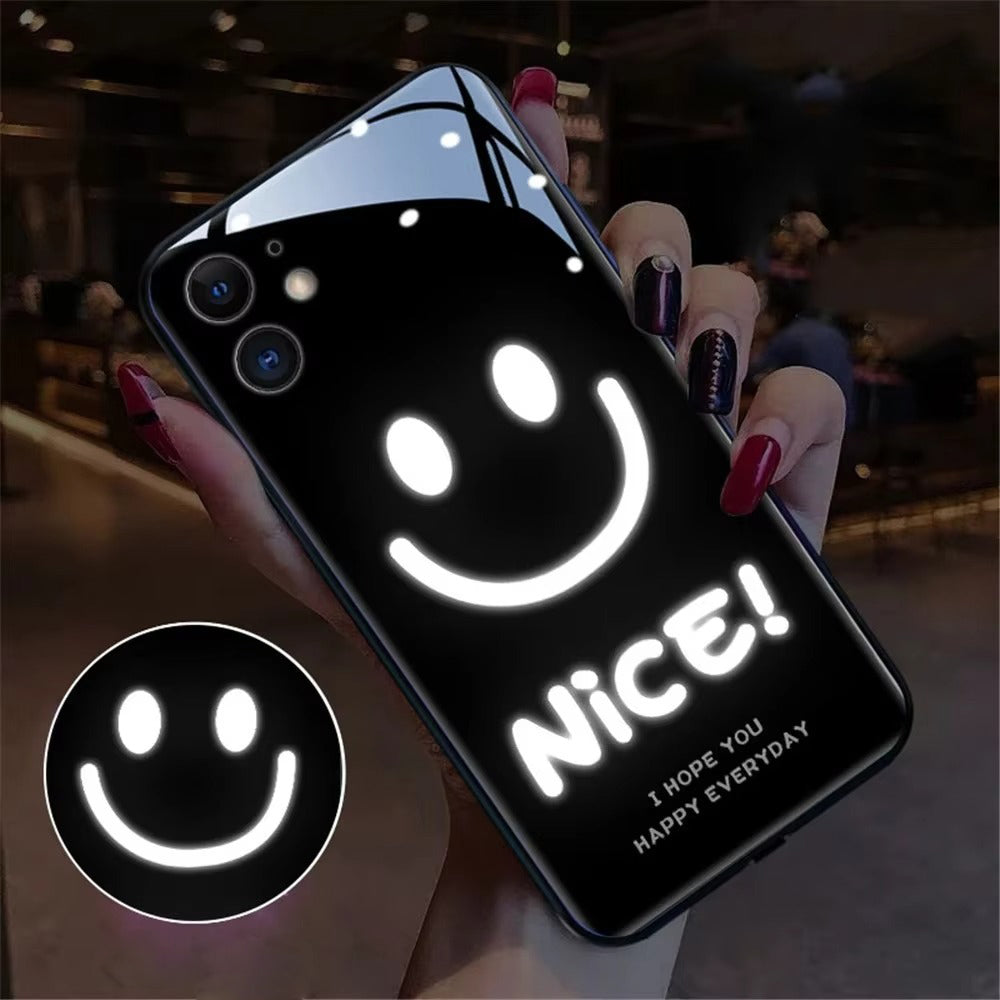 Premium Apple iPhone Case, MagSafe Compatible, Screen and Camera Protection, Ultra Thin, Shockproof, Magnetic, Full Body Coverage, Sound-Reactive LED Light Cover