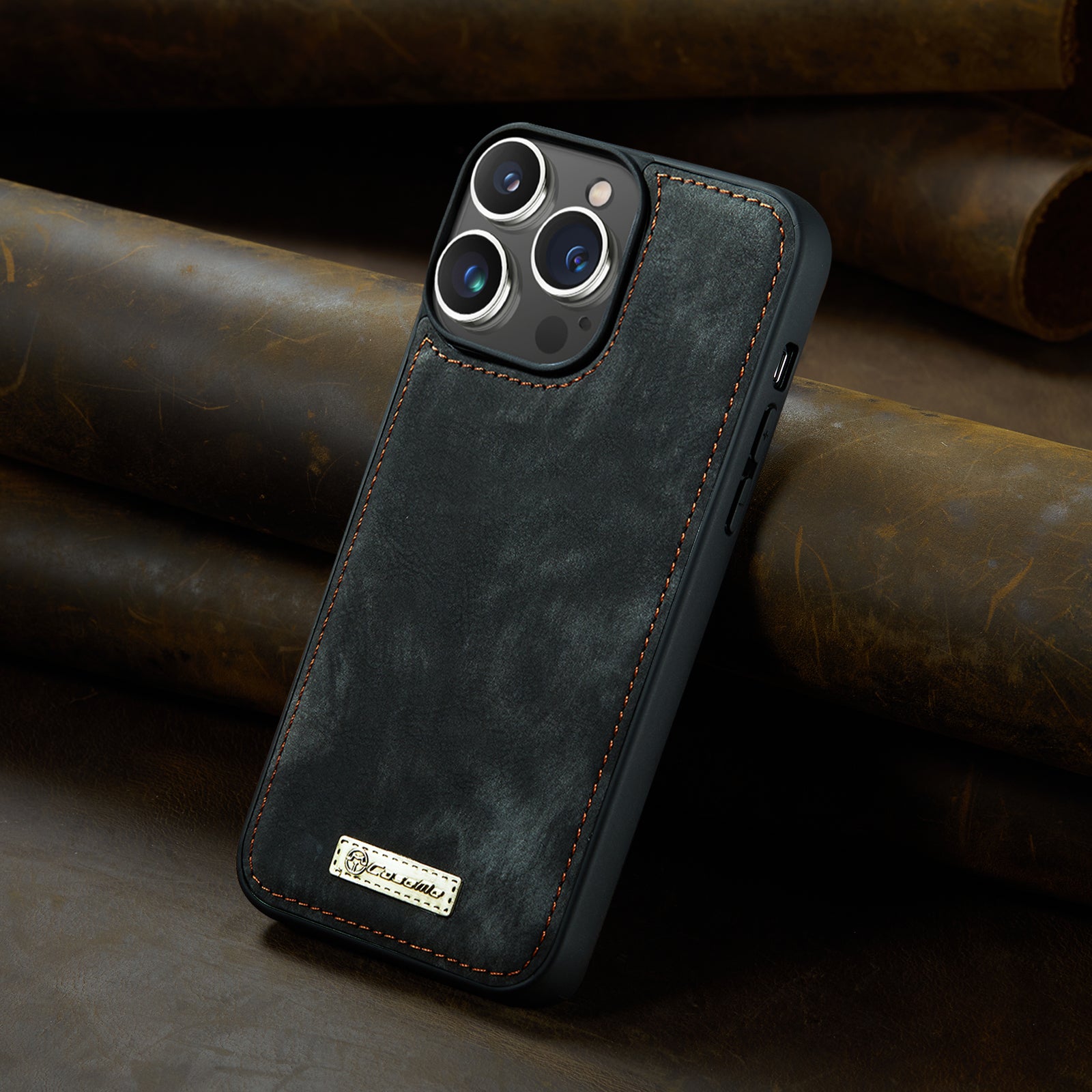 Luxury Detachable Leather Wallet iPhone Case – Multi-Function Zipper Flip Cover, Card Holder, Shockproof Protection, Magnetic Closure for iPhone