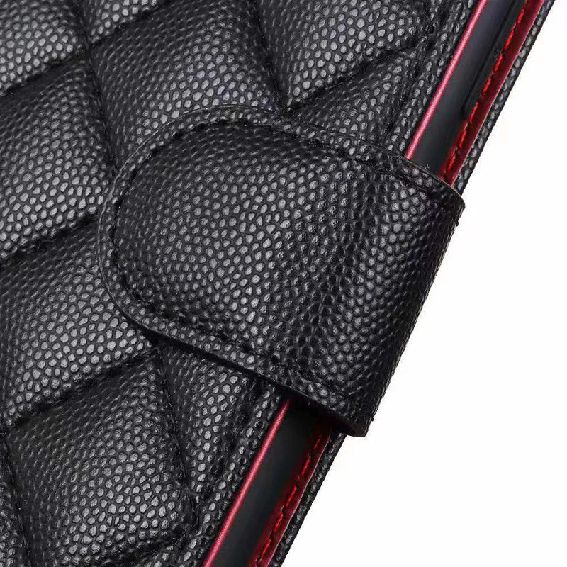 Luxury Wallet Flip Leather iPhone Case – Card Slot, Magnetic Closure,  Shockproof Protection, and Premium Design for iPhone