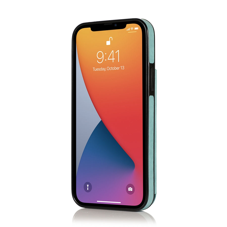 Luxury Wallet Datura Double Buckle iPhone Case – Magnetic Flip, Card Slot, Protective & Stylish Leather Cover Case for iPhone