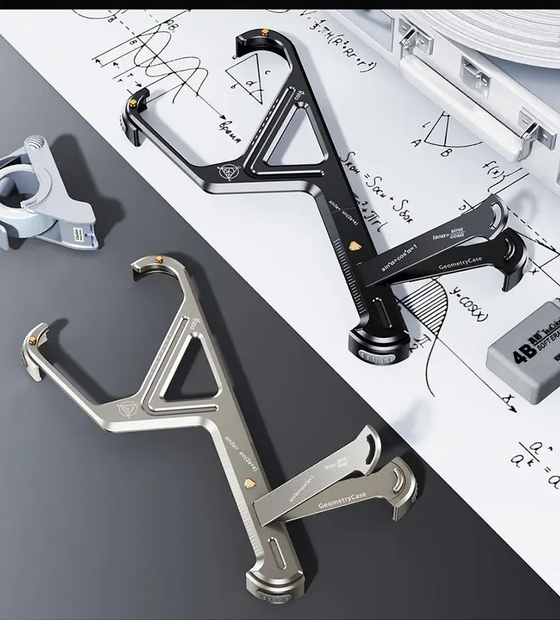 Luxury Geometric Metal iPhone Case – Aluminum Alloy Shockproof Cover with  Stand for iPhone Models Stylish and Durable Design