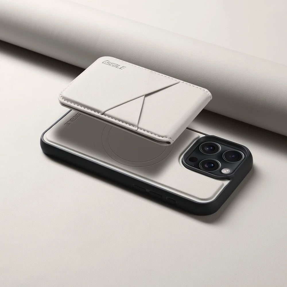 Luxury Magnetic Leather Wallet iPhone Case – 2-in-1 MagSafe Card Holder, Kickstand, Shockproof Protection, Premium Design, Wireless Charging Compatible for iPhone Models