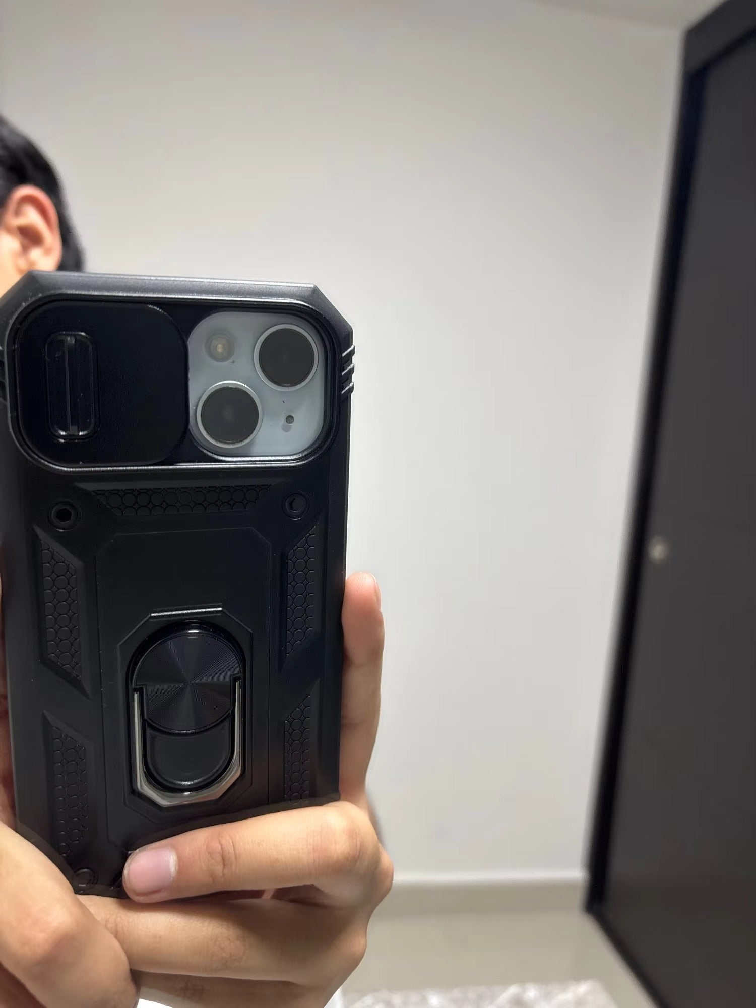 Robust Apple iPhone Case, MagSafe Compatible, Camera Lens and Screen Protection, Ultra Thin, Shockproof, Magnetic, Full All Around Protection, Slide Rotating Armor Cover