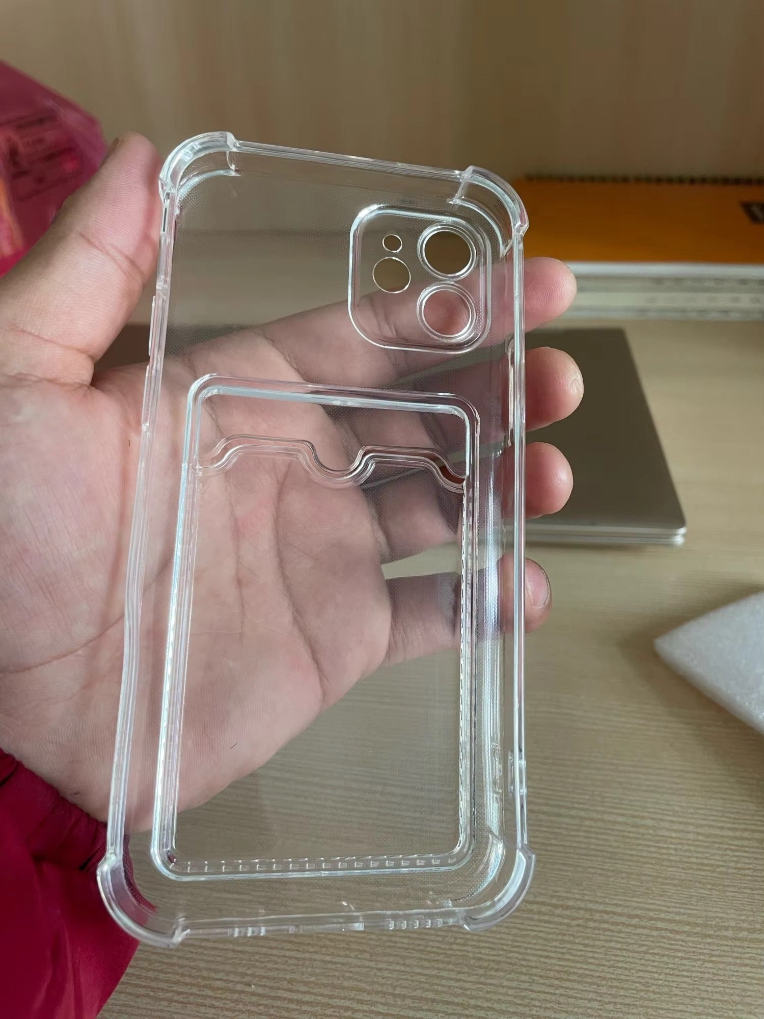 Luxury Apple iPhone Case, MagSafe Compatible, Camera Lens and Screen Protection, Ultra Thin, Shockproof, Magnetic, Full All Around Protection, Clear Card Slot Bumper Cover