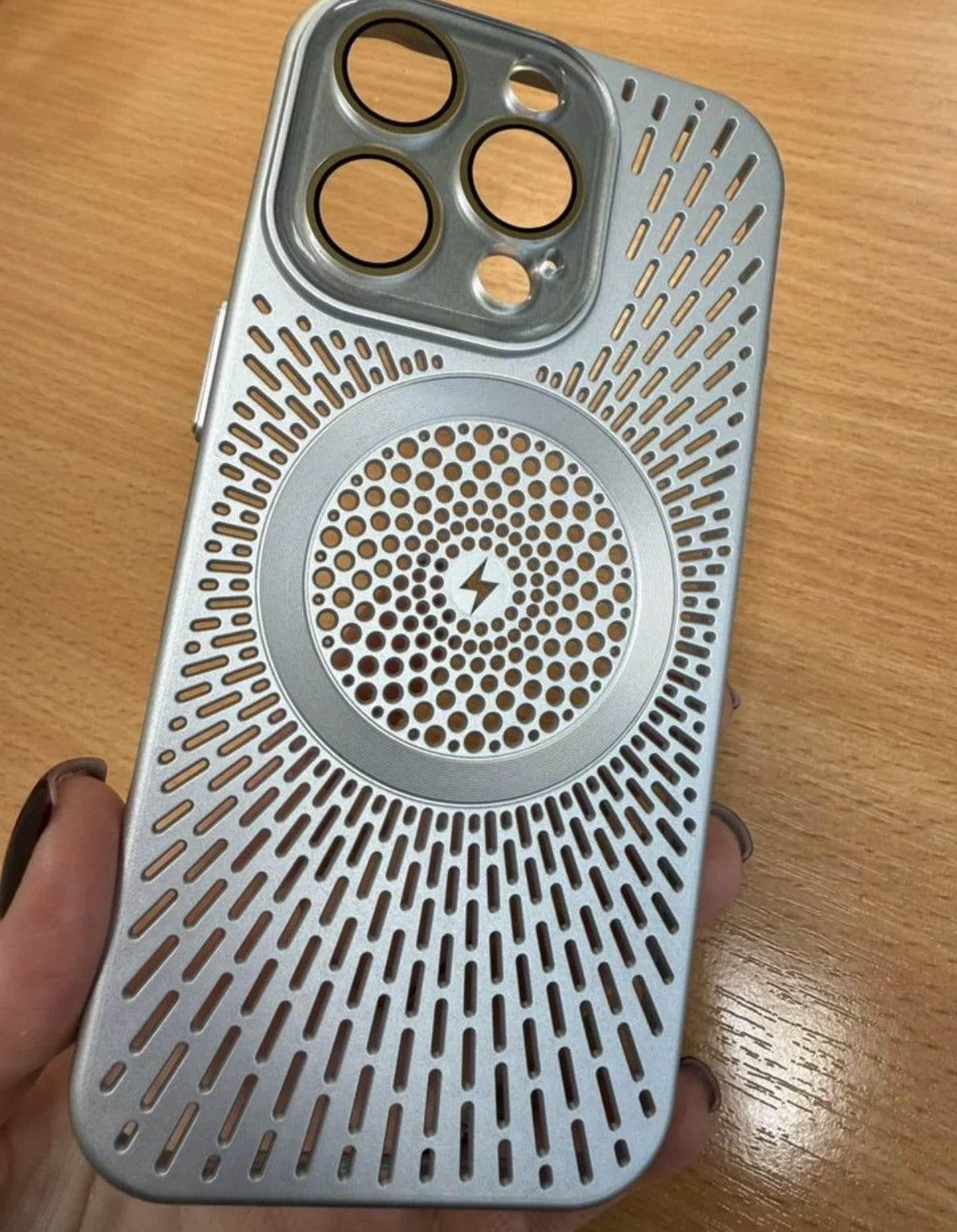 Premium Apple iPhone Case, MagSafe Compatible, Camera Lens & Screen Protection, Ultra Thin, Shockproof, Magnetic Full All Around Cover – Slim PC Case with Heat Dissipation, Wireless Charging & Titanium Lens Cover