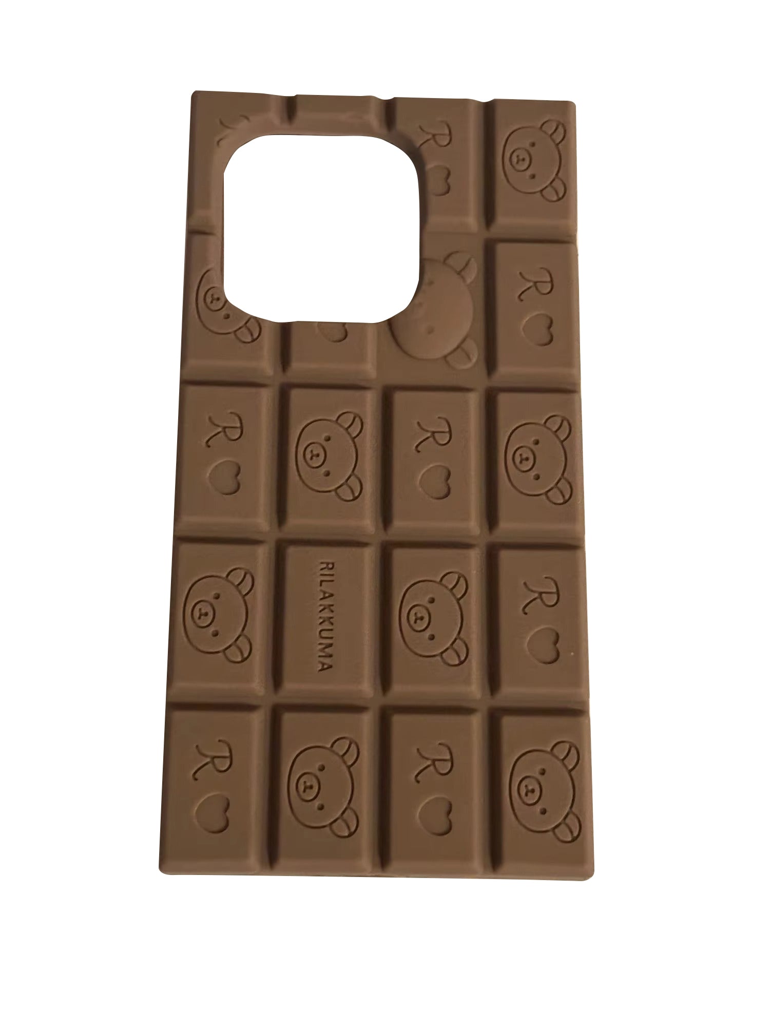 Premium Apple iPhone Case, MagSafe Compatible, Camera Lens and Screen Protection, Ultra Thin, Shockproof, Magnetic, Full All Around Protection, 3D Bear Chocolate Cover