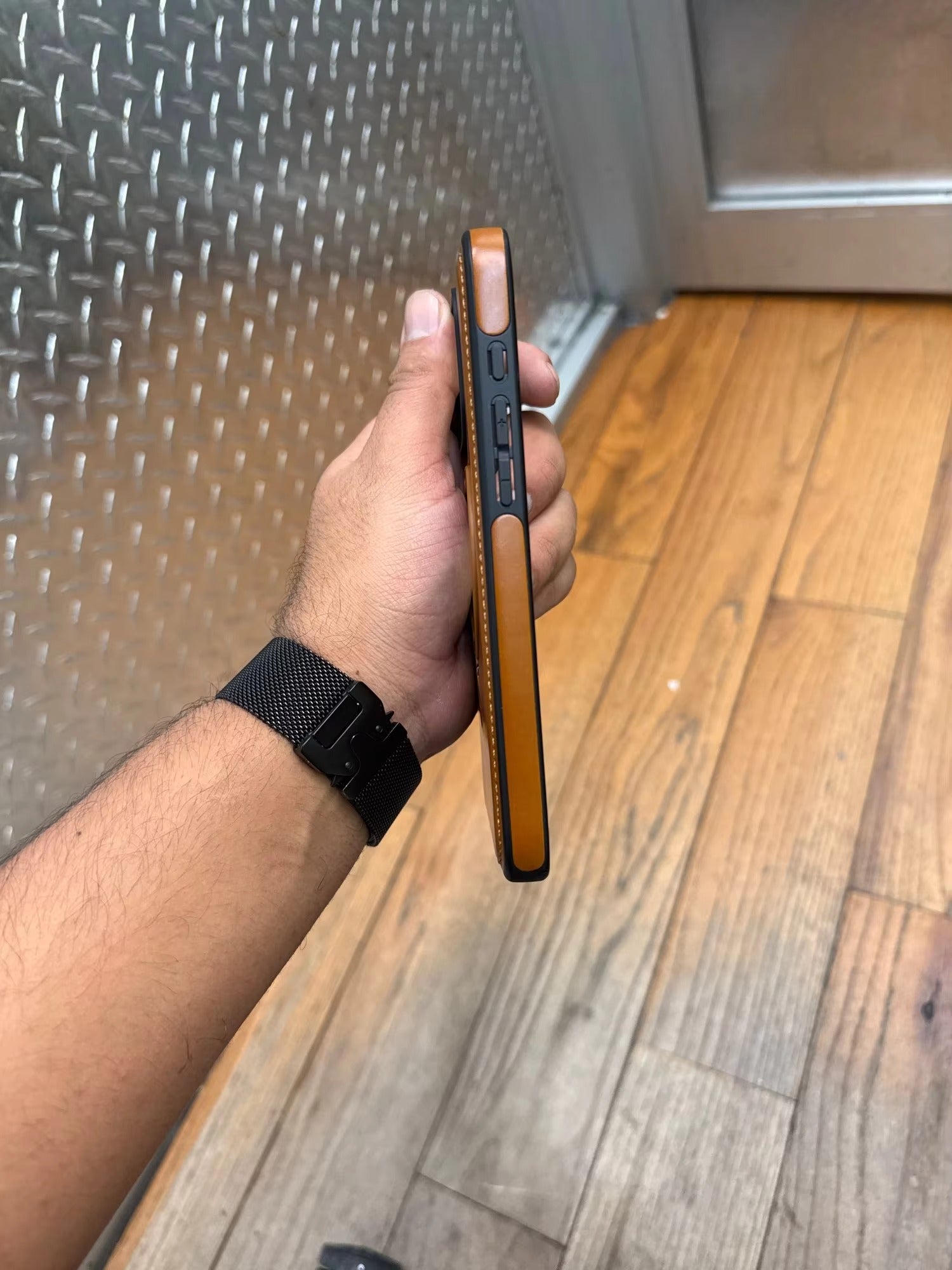 Premium Apple iPhone Case MagSafe Compatible, Camera Lens & Screen Protection, Ultra Thin Shockproof Magnetic Full All Around Protection Cover with PU Leather Stand Ring