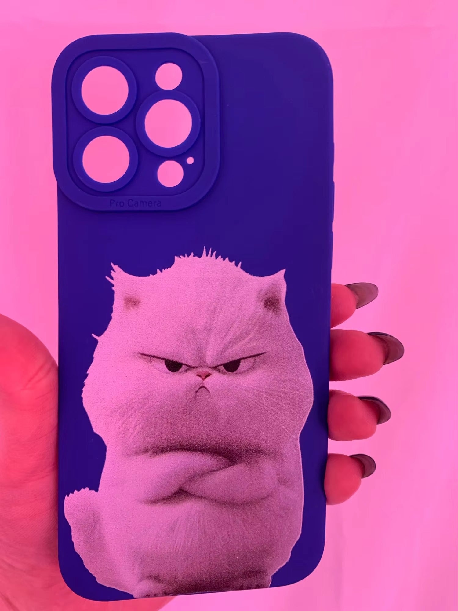 Premium Apple iPhone Case, MagSafe Compatible, Camera Lens and Screen Protection, Ultra Thin, Shockproof, Magnetic, Full All Around Protection, Cool Cat Soft Cover