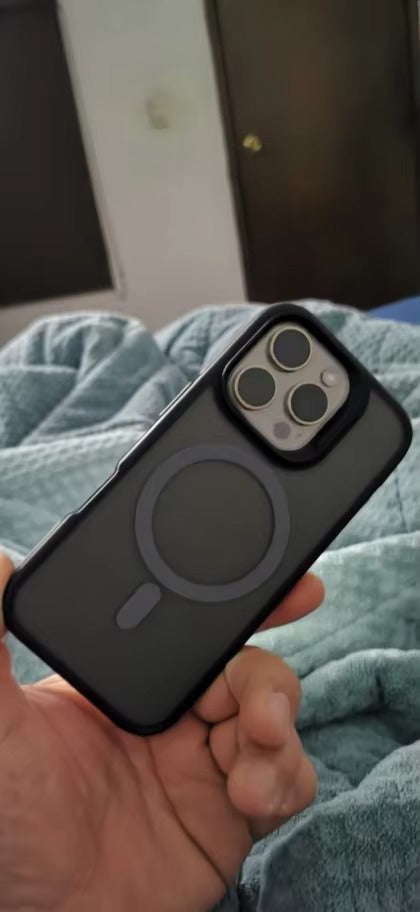 Luxury Apple iPhone Case Camera Lens & Screen Protection, Ultra Thin Shockproof Magnetic Full All Around Protection Cover 