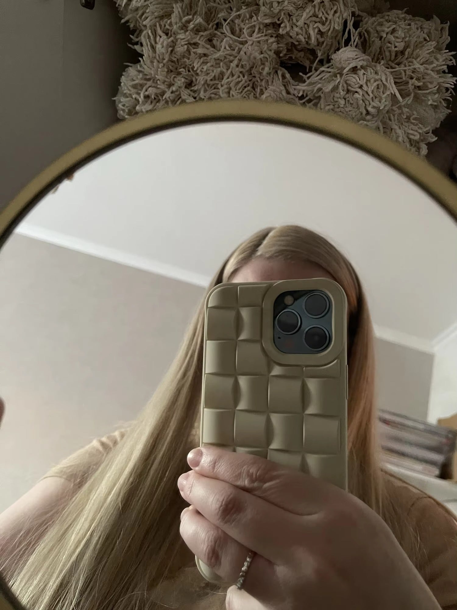 Premium Apple iPhone Case, MagSafe Compatible, Camera Lens & Screen Protection, Ultra Thin, Shockproof, Magnetic Full All Around Cover – 3D Weave Soft Liquid Silicone Case with Shockproof Back Shell Design